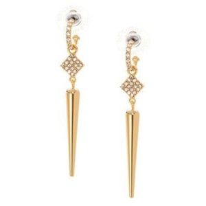 Stella & Dot Gold Bianca Earrings